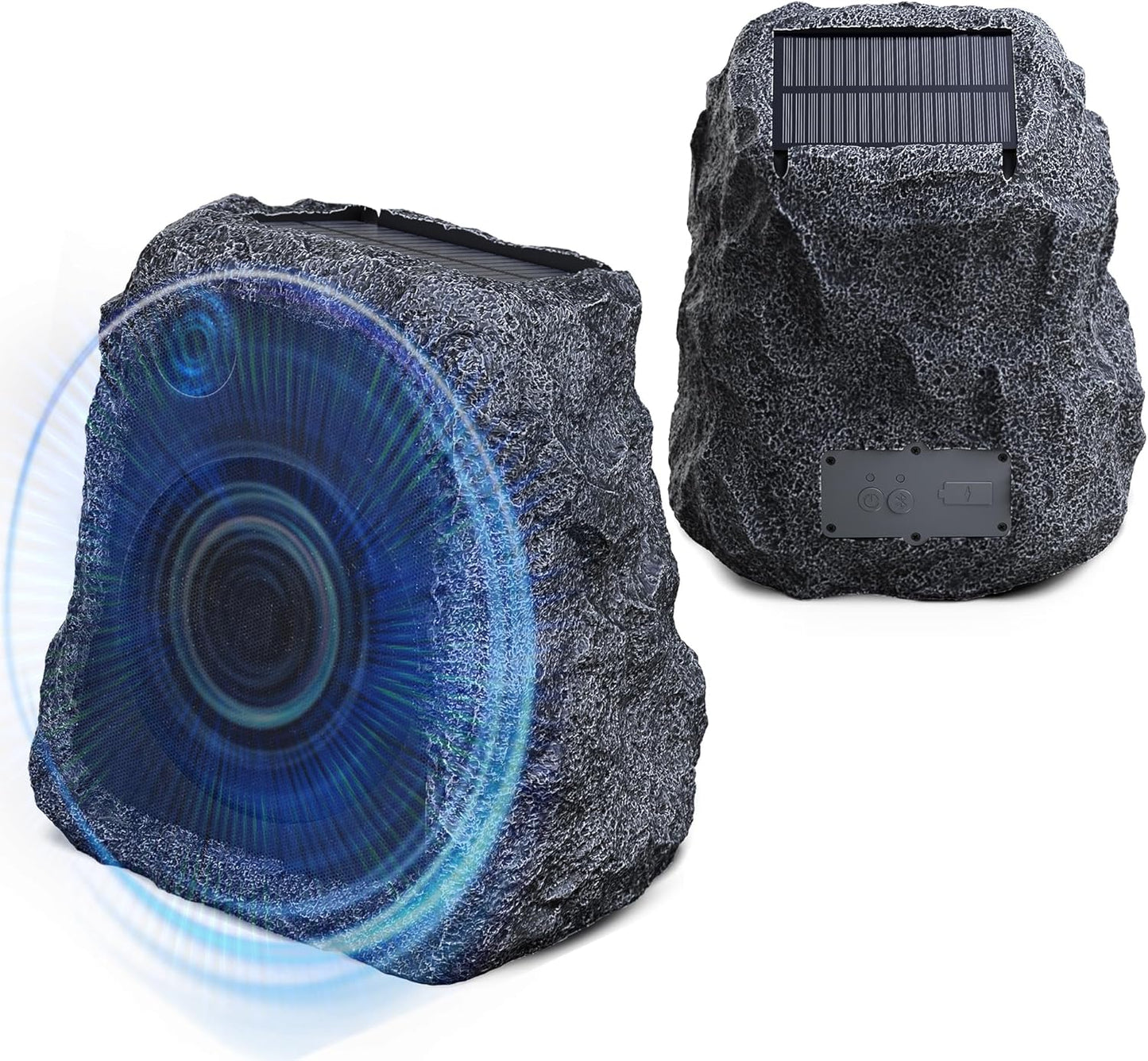 BlitzRock Outdoor Rock Speakers Wireless 80W for Garden Parties
