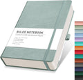 RETTACY Journaling Notebook A5 Lined Hardcover - Durable 320 Pages