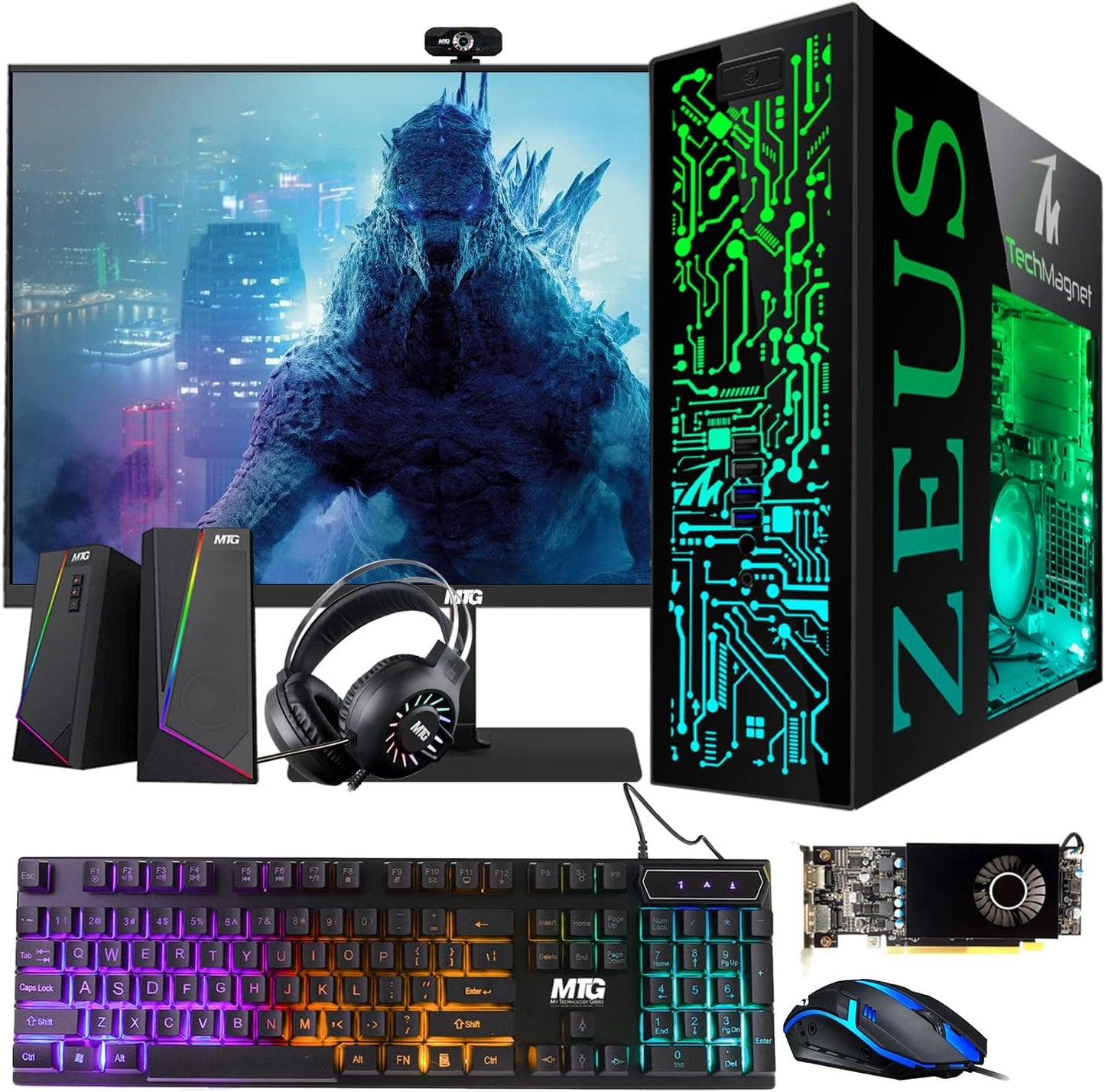Powerful Gaming Setup - i5 6th Gen, RX 550, 16GB RAM