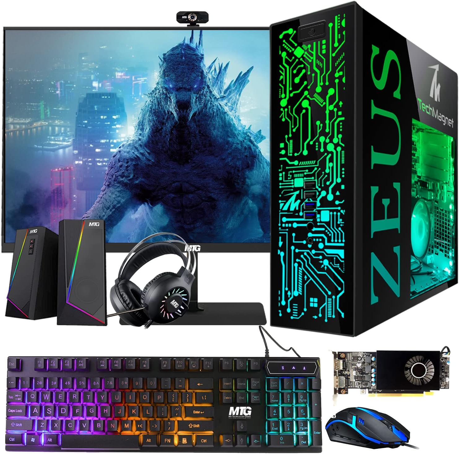 Powerful Gaming Setup - i5 6th Gen, RX 550, 16GB RAM