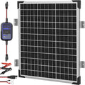 Solar Panel Kit 50W 12V with MPPT Controller - Marine & RV Battery