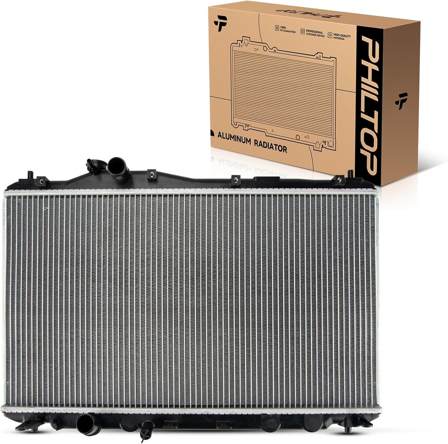 PHILTOP Aluminum Radiator for 2012-2015 Civic and ILX Models