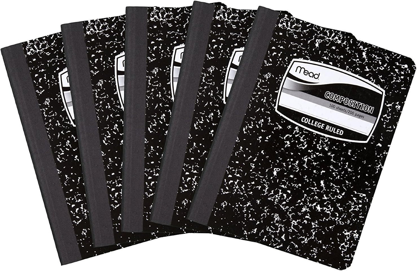 Mead College Ruled Composition Notebooks - 5 Pack for Organized Note-taking!
