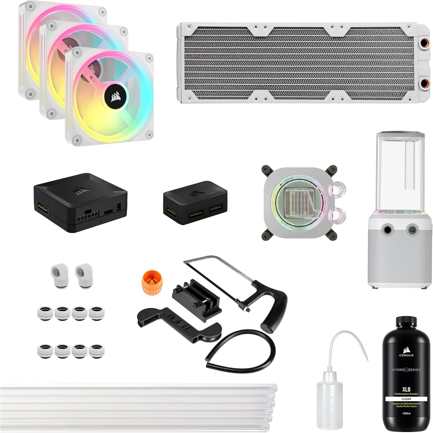 CORSAIR Hydro X Series Custom Cooling Kit for Stunning PC Visuals
