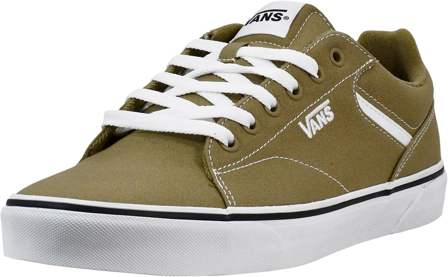 Vans Mens Seldan Sneaker: Retro Tennis Inspired Style