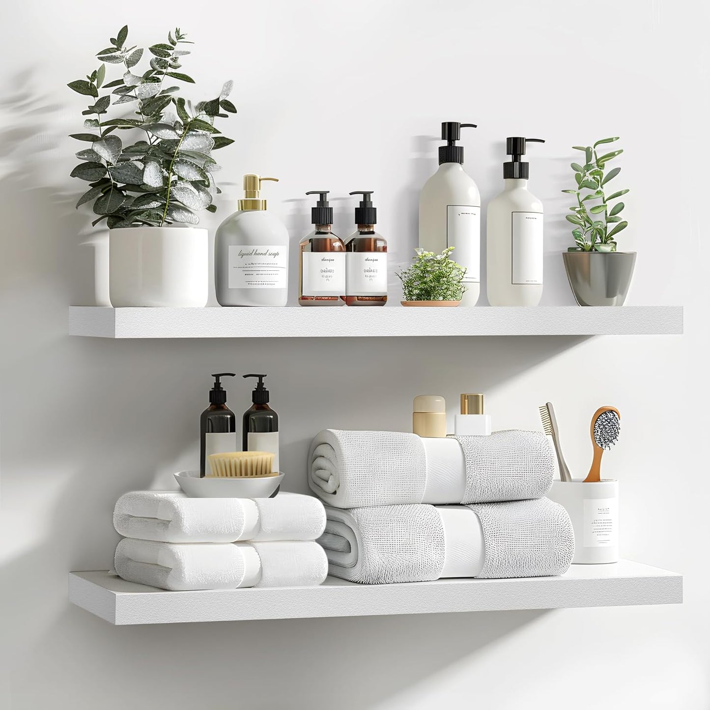 LaVie Home Floating Shelves Set of 2 for Modern Wall Decor