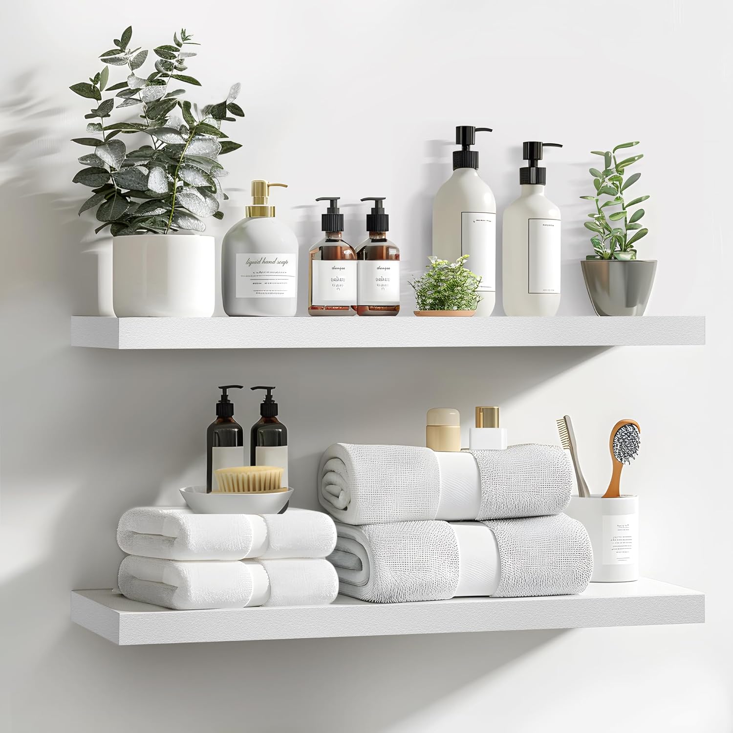 LaVie Home Floating Shelves Set of 2 for Modern Wall Decor