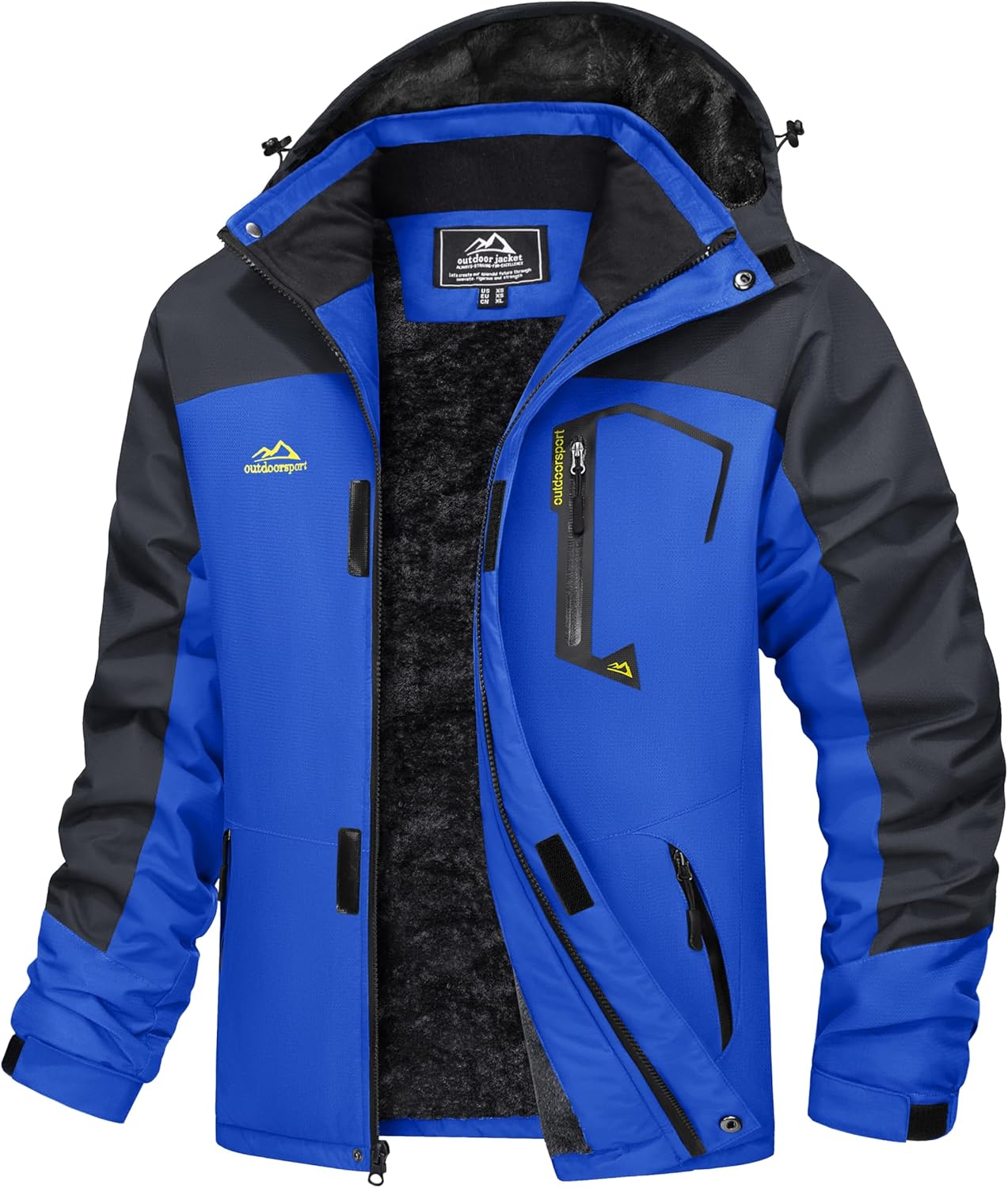 MAGCOMSEN Men's Winter Coats Water Resistant Ski Snow Jacket