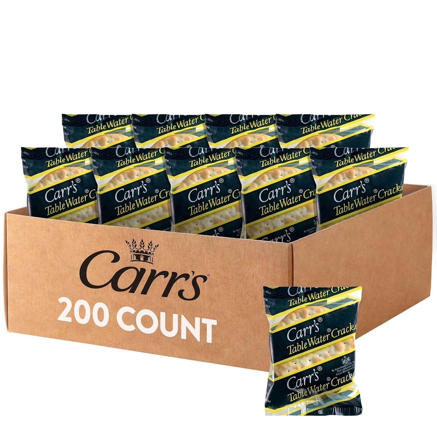 Carr's Royal Portion Table Water Crackers for Any Occasion