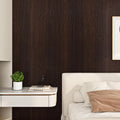 17.7472 in Peel and Stick Wood Contact Paper Dark Brown - Waterproof