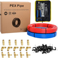 1/2 in PEX Bundle 2 x 100 ft Tubing Kit - All-in-One Plumbing