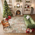 Washable Area Rug 4x6 for Bedroom and Living Room Use