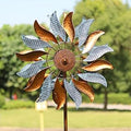 Wind Spinner Outdoor Kinetic Wind Spinner Metal Large - 23in Dia 84in