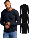 Long Sleeve Shirts for Men - Athletic Fit Everyday Tee