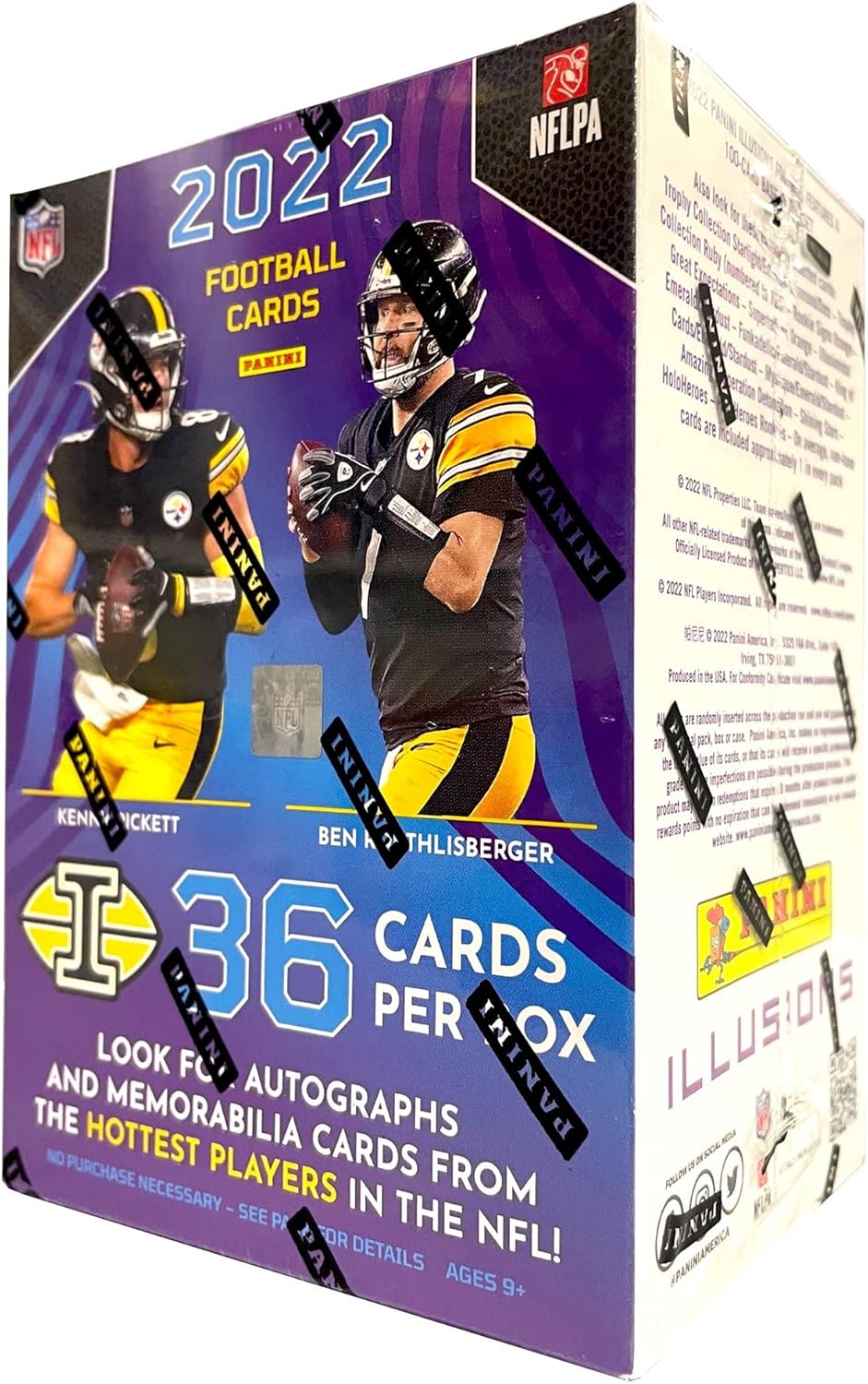 2022 Panini Illusions Football Trading Cards Blaster Box Review