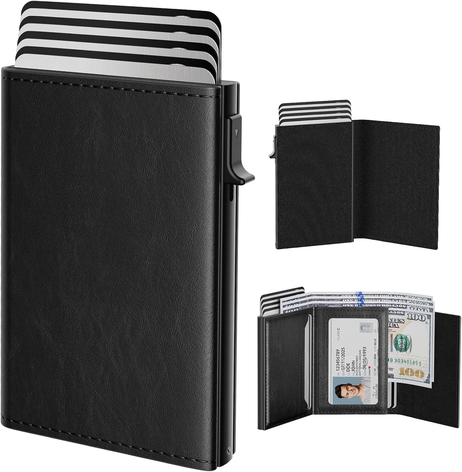 Typecase Mens Wallet Card Holder - RFID Blocking Slim Design