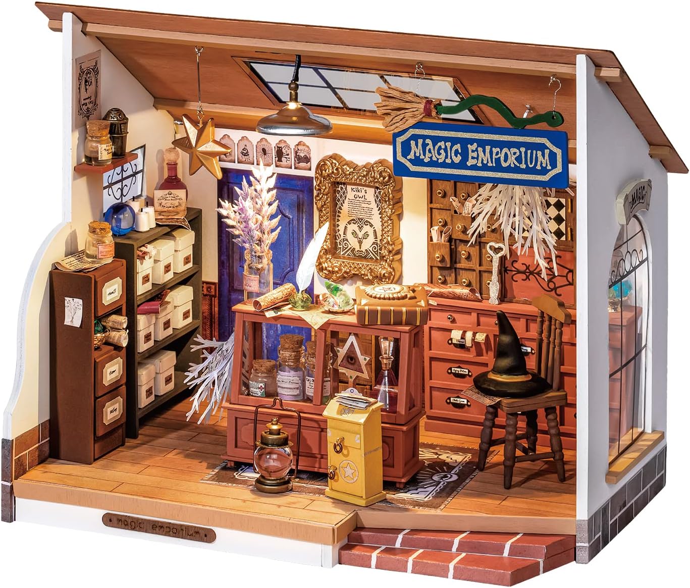 Rolife DIY Miniature Dollhouse Kit - Magic Potion Store Craft