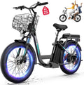 Caroma Peak 1200W Electric Scooter with Seat - Comfortable Off-Road