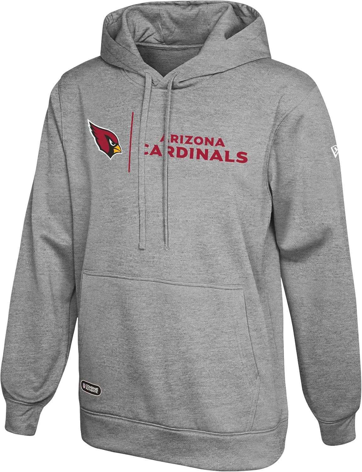 Arizona Cardinals Cool Grey Gametime Pullover Performance Hoodie