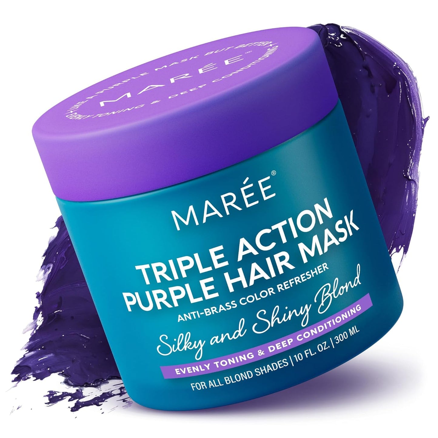 MAREE Purple Hair Mask Toner for Blonde Hair - Revitalize & Shine