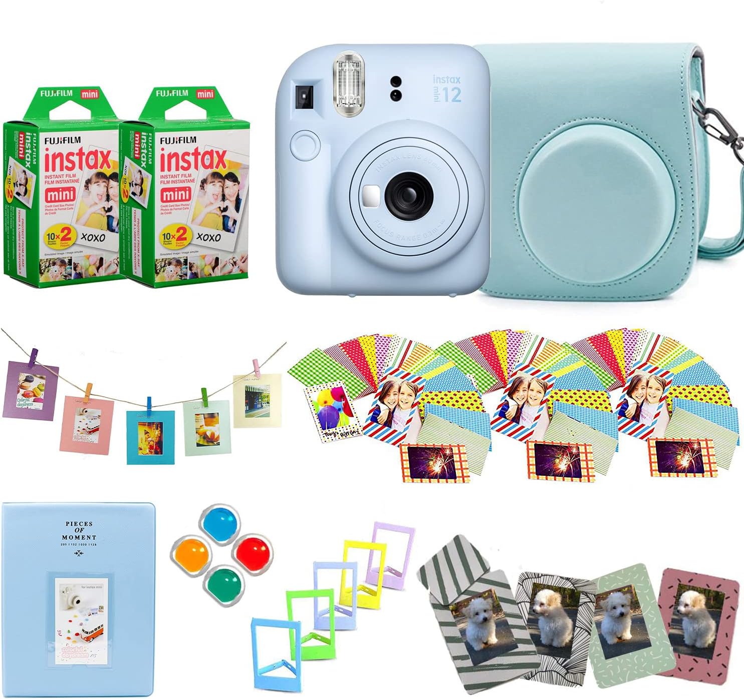 Fujifilm Instax Mini 12 Camera Bundle - Capture Memories in Style!