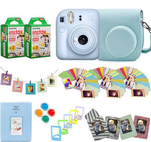 Fujifilm Instax Mini 12 Camera Bundle - Capture Memories in Style!