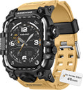 amBand M3 Rugged Case with Band for Apple Watch 45mm - Heavy Duty