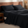 Bare Home Twin Flannel Sheet Set - Velvety Soft, Deep Pocket