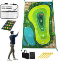 Practice Golf Chipping Mat for Family Fun