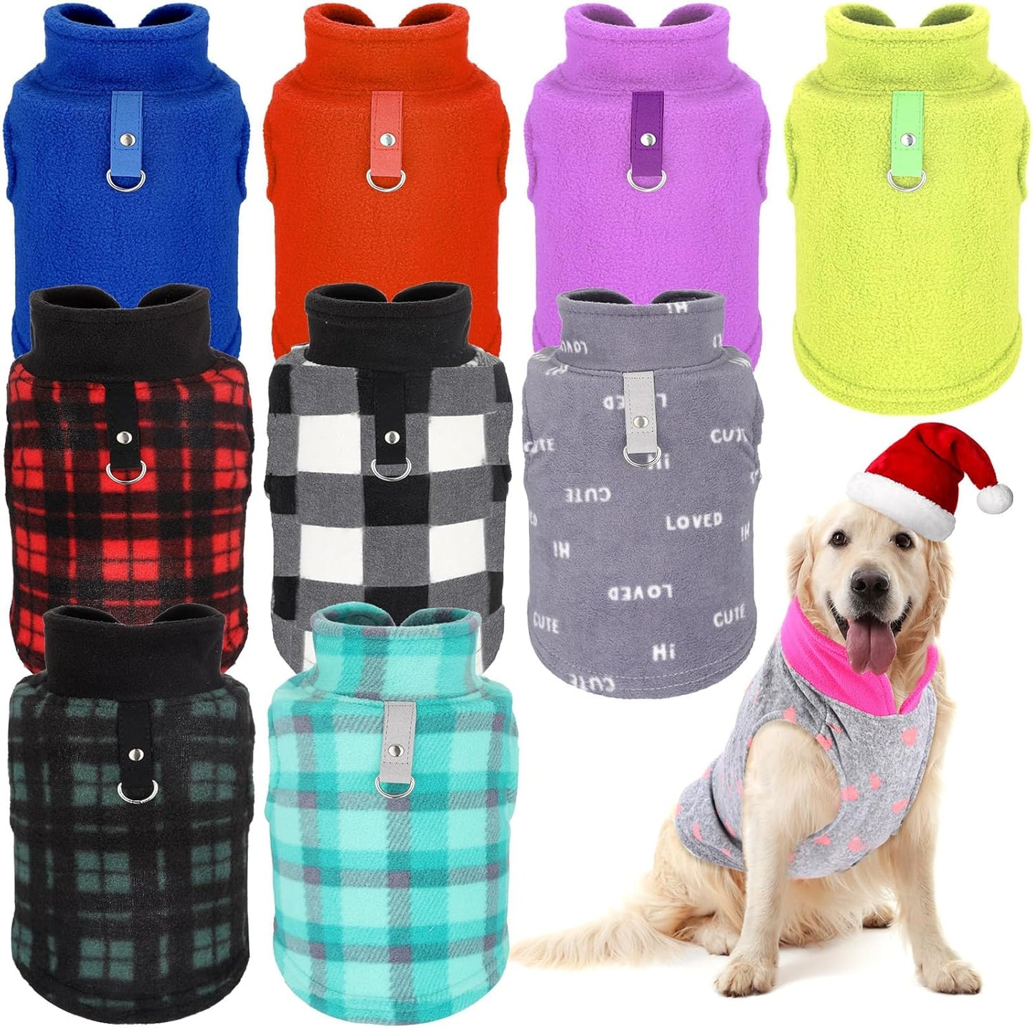 X-Large Dog Sweaters 10 Pack for Stylish Winter Warmth