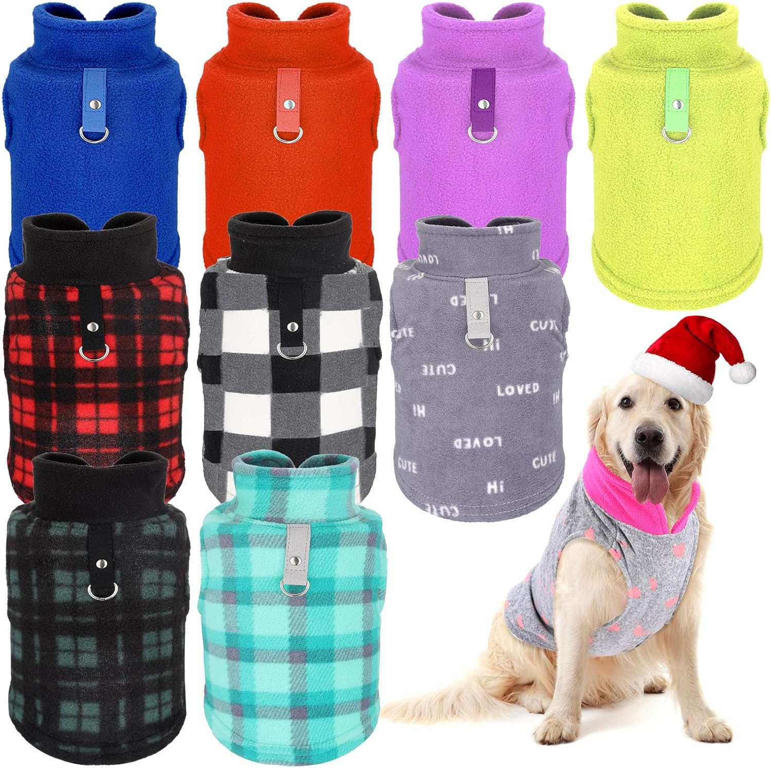 X-Large Dog Sweaters 10 Pack for Stylish Winter Warmth