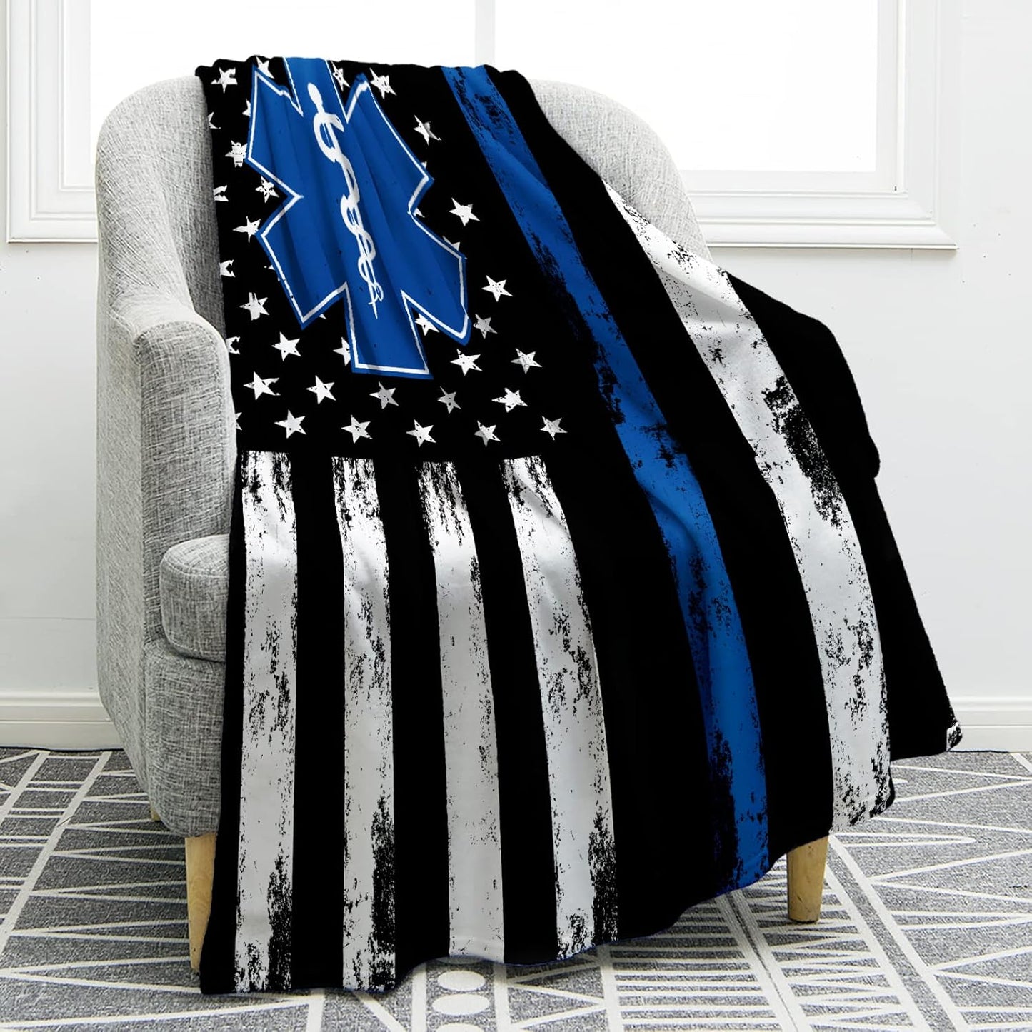 Jekeno Blanket Gifts for Men Soft Cozy Plush Throw 60x80in
