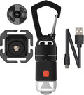 Carabiner Light Kit - 4-in-1 Rechargeable LED for Camping & Biking