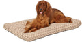 Large QuietTime Deluxe Mocha Ombre Swirl Pet Bed - Crate-Ready Comfort