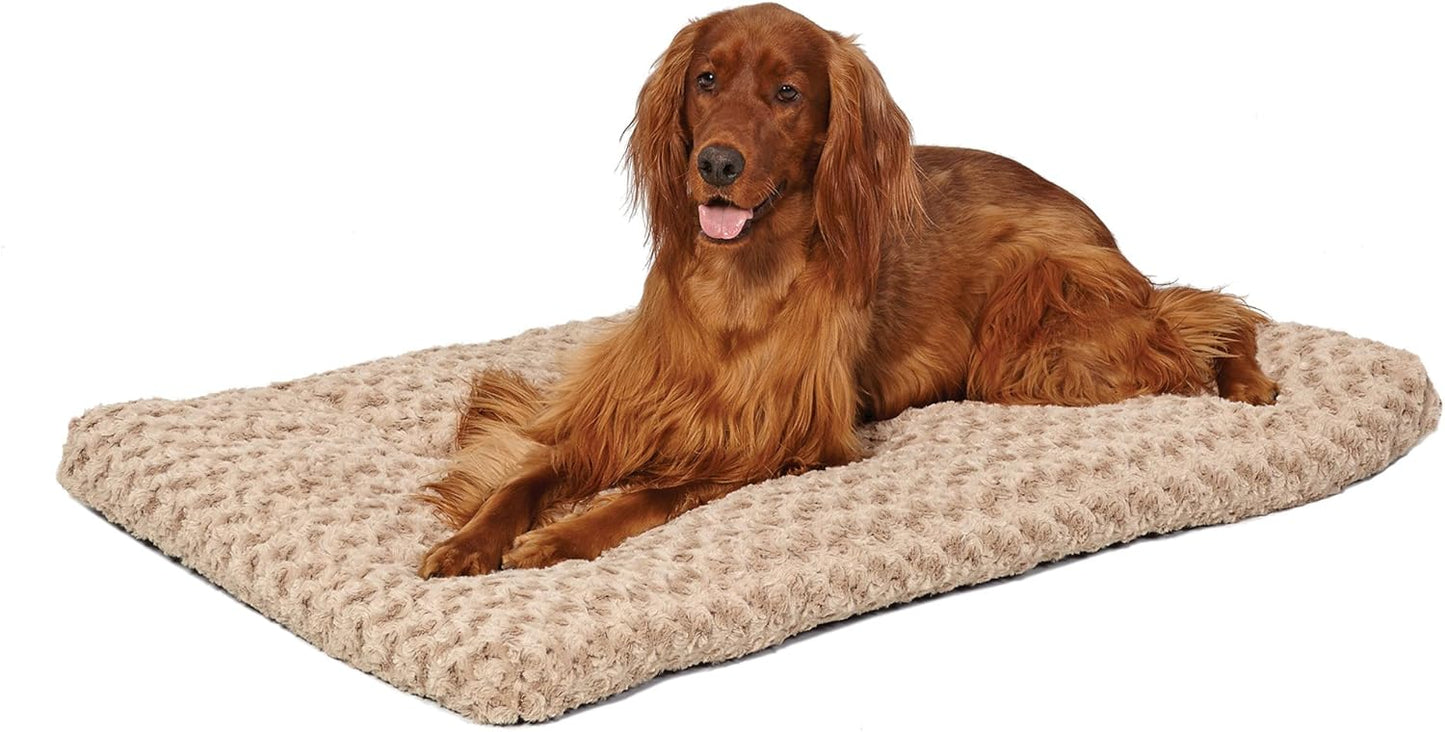 MidWest Homes for Pets Large QuietTime Deluxe Plush Pet Bed