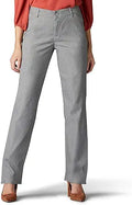 Lee Women's Wrinkle Free Relaxed Fit Straight Leg Pant - Polyester