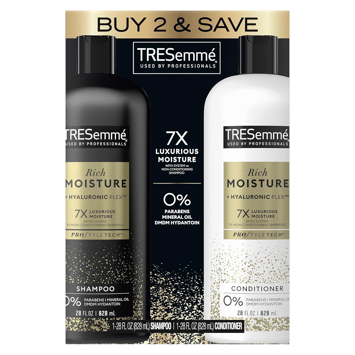 Moisturizing TRESemm Shampoo & Conditioner Duo - Rich in Vitamin E & Biotin