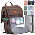 Baby Diaper Bag Backpack - Large Waterproof Diaper Bag for Travel