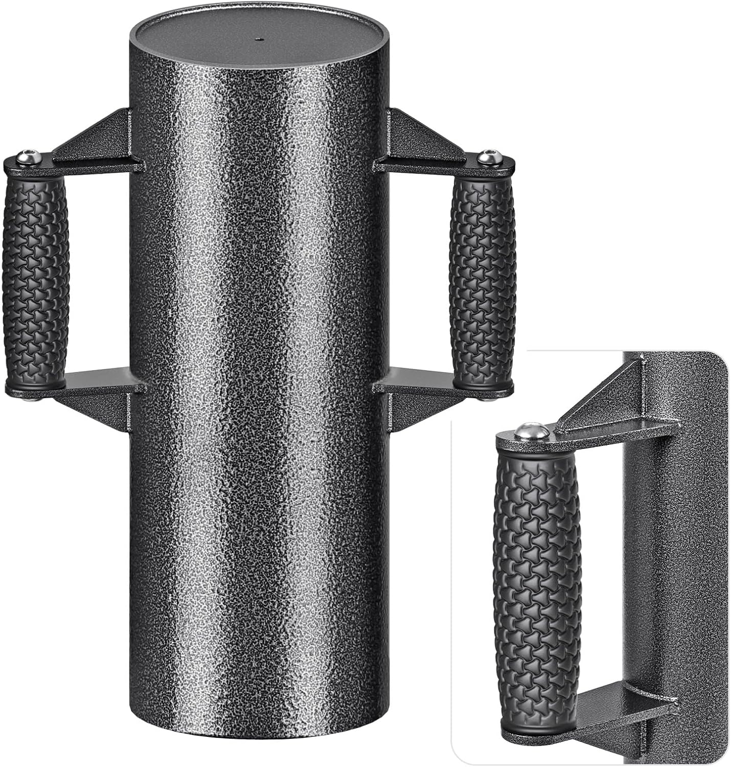 Heavy Duty T-Post Driver with Ergonomic Handles for Easy Use