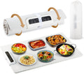 Extra Large Warming Mat for Food - Fast Heating, Foldable Warming Tray