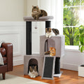 Heavy Duty Cat Tree for Indoor Cats Adult 45in - Stable Large Tower