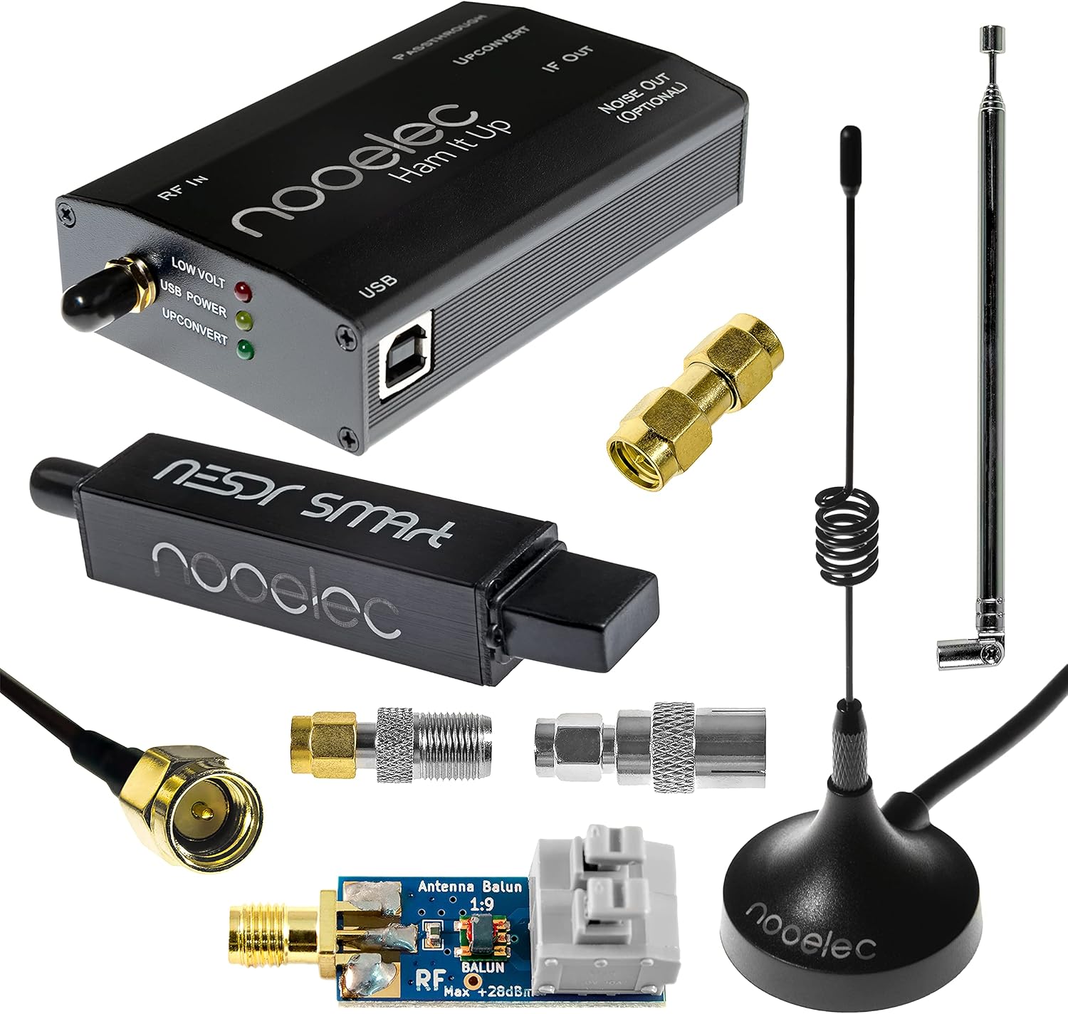 Nooelec NESDR Smart HF Bundle for Software Defined Radio Enthusiasts