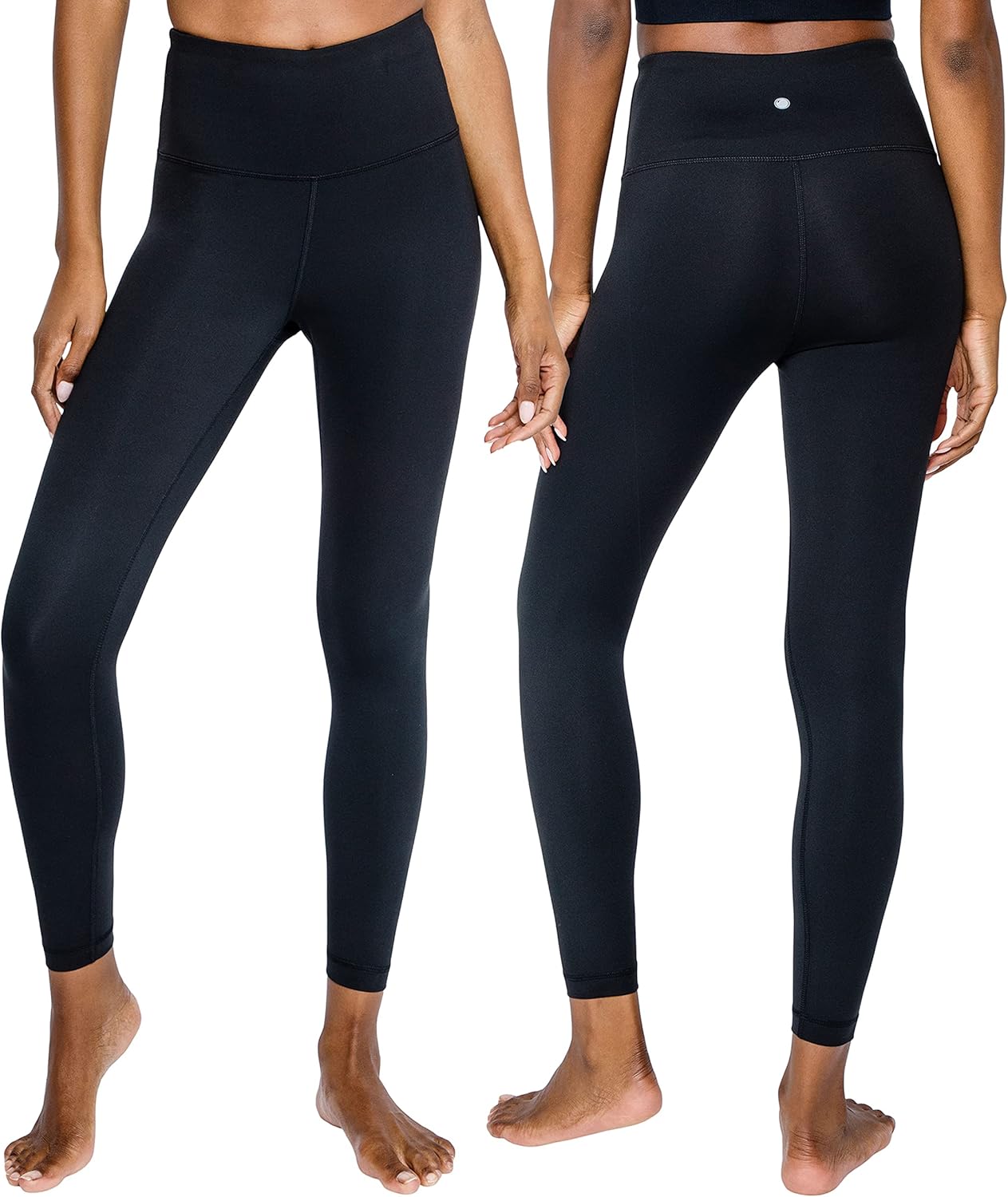 Yogalicious High Waist Squat Proof Lux Ankle Leggings for Women