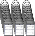 Job Ticket Holders 9 x 12 in 50 Pack - Clear Double-Sided Sleeves