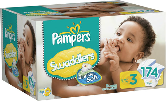 Pampers Swaddlers Diapers Size 3 for Ultimate Comfort and Fit
