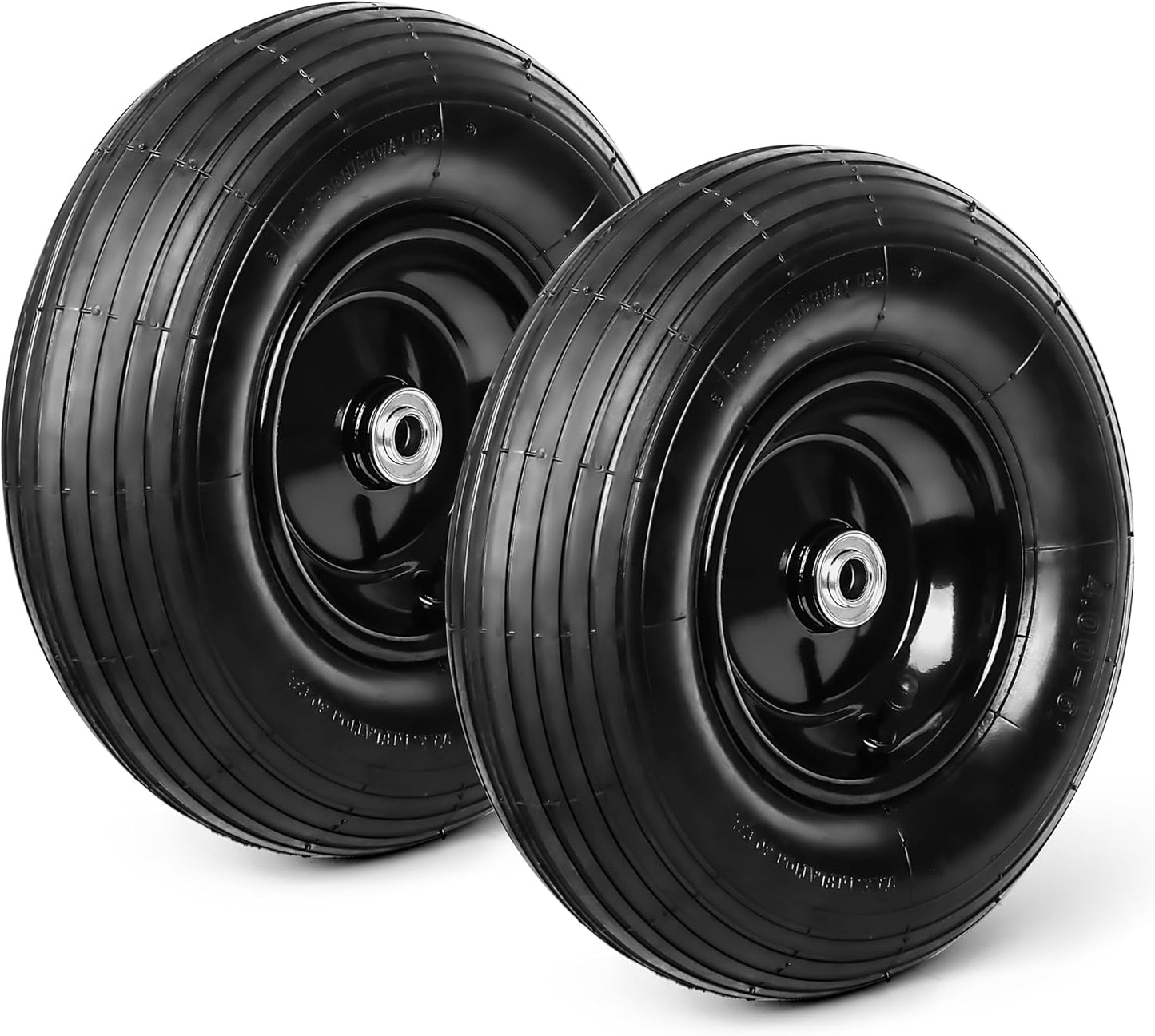 Taifa 13 Inch Pneumatic Replacement Tires for Wheelbarrow and Trolley