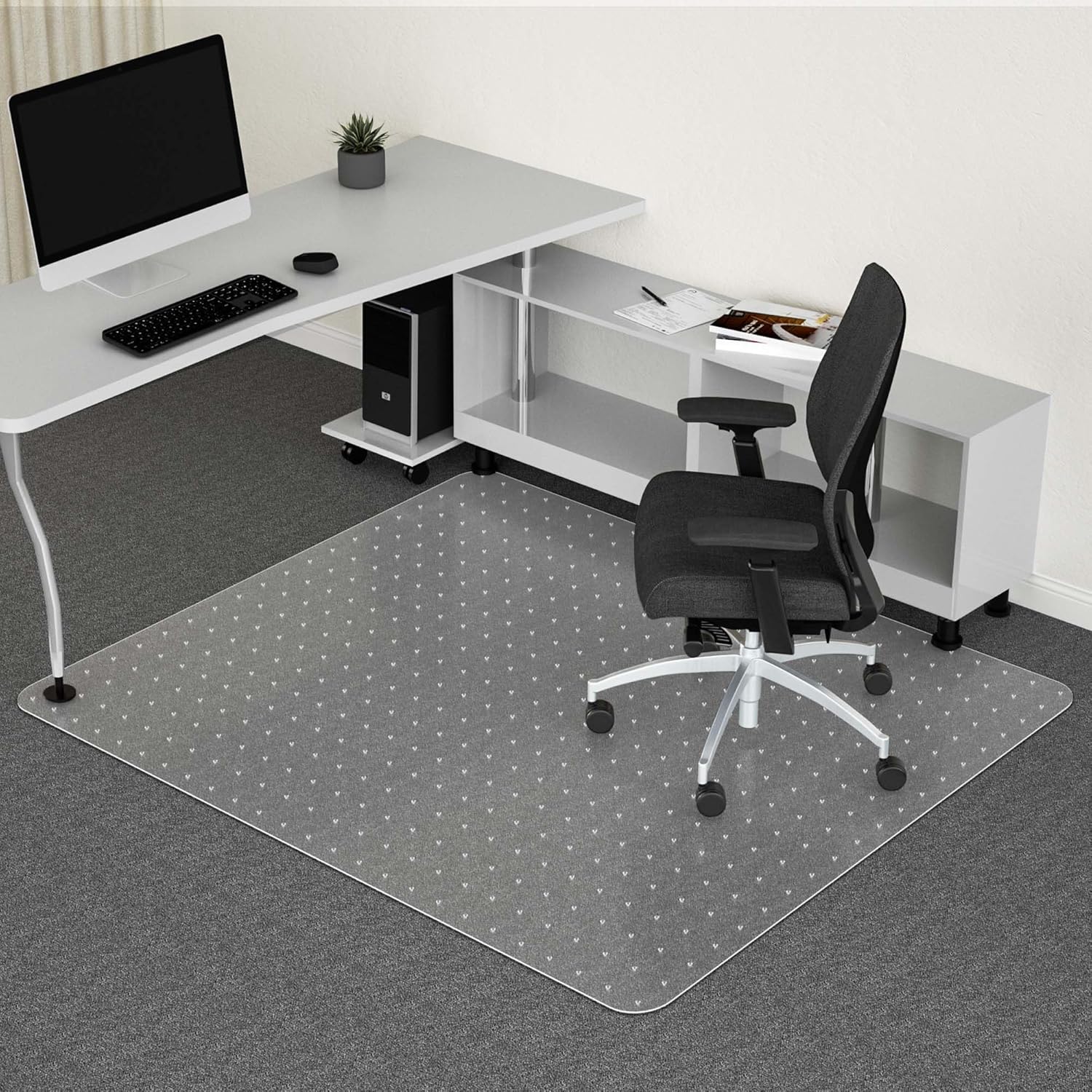 Easy Glide 45x53 Carpet Chair Mat by Naturei