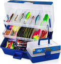 448-Pcs Fishing Lures Kit Complete 3-Layer Tackle Box Set - All-in-One