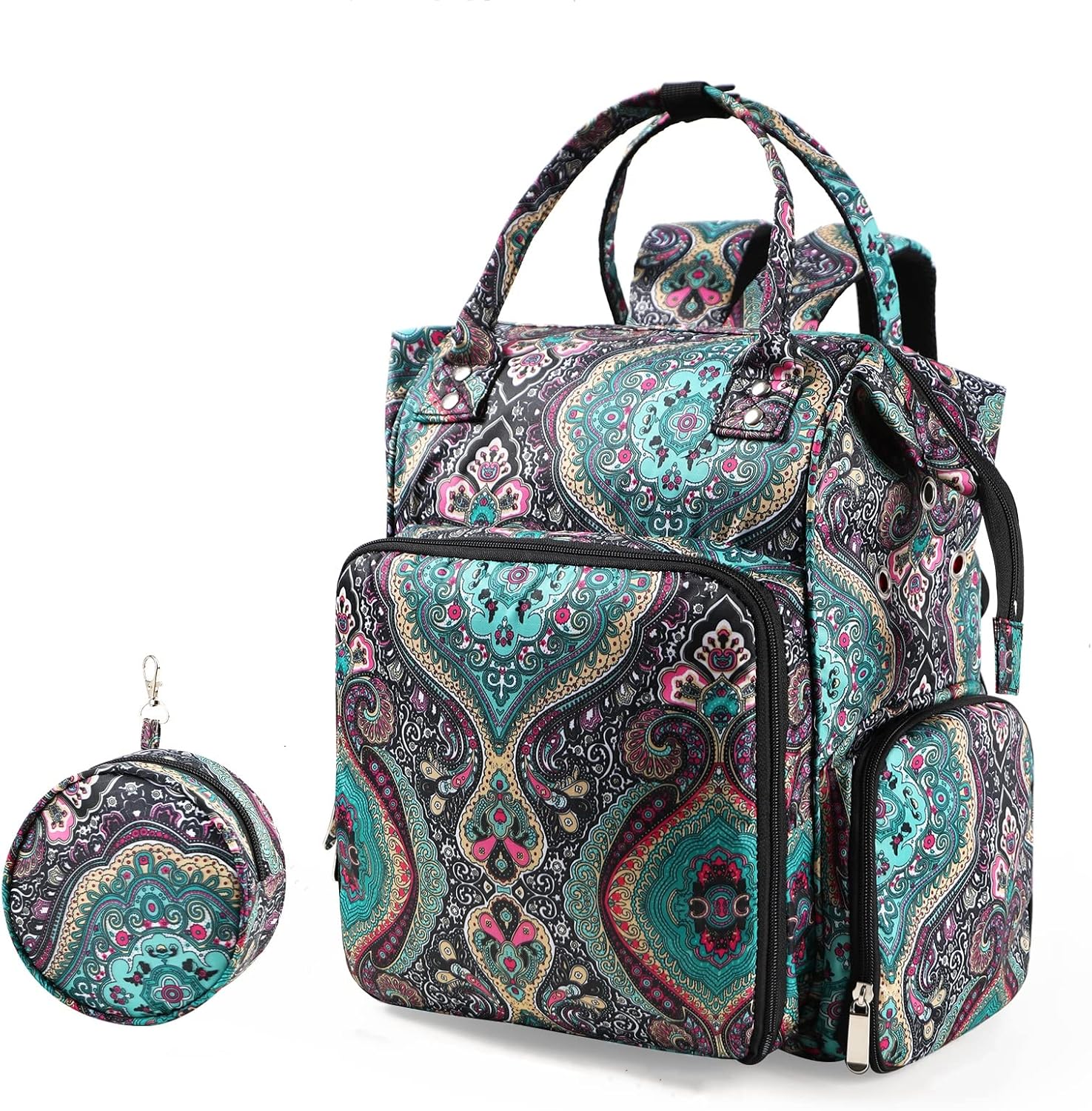 KOKNIT Crochet Bag - Large Capacity Knitting Backpack & Tote