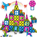 250 PCS Magnetic Tiles for Kids - Fun Educational Building Blocks